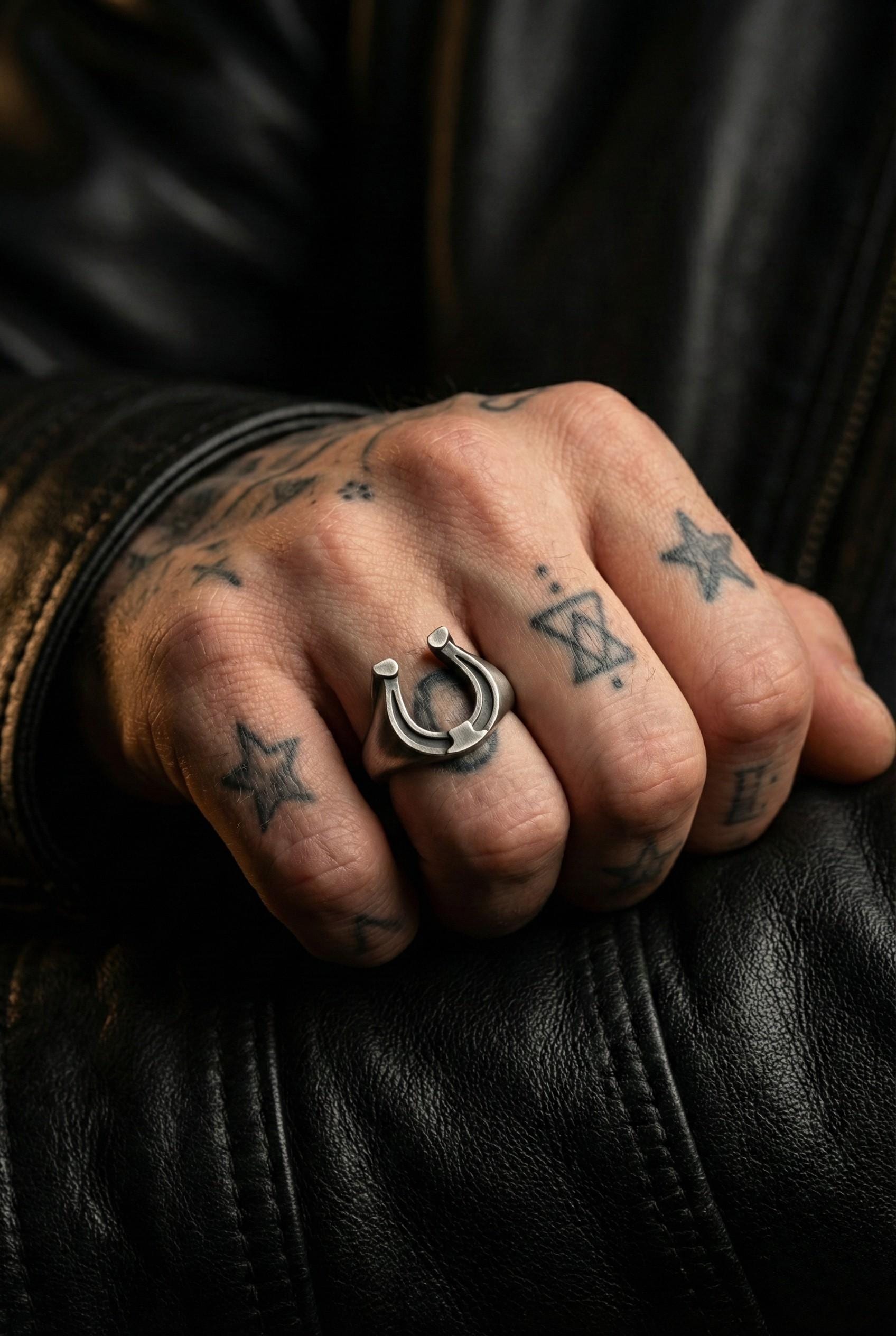 Gümüş At Nalı Yüzük – Unisex Minimalist Yüzük