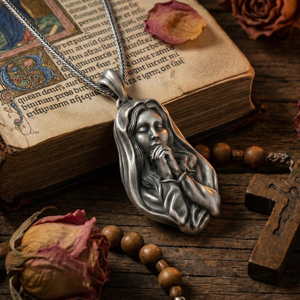 Dua Eden Meryem Ana Kolye, Oksitlenmiş Gümüş Dini Takı