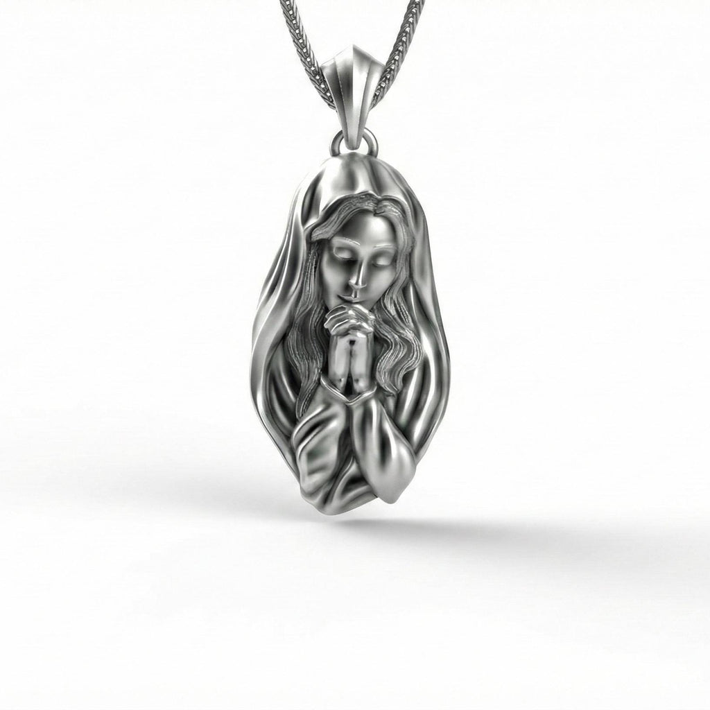 Dua Eden Meryem Ana Kolye, Oksitlenmiş Gümüş Dini Takı