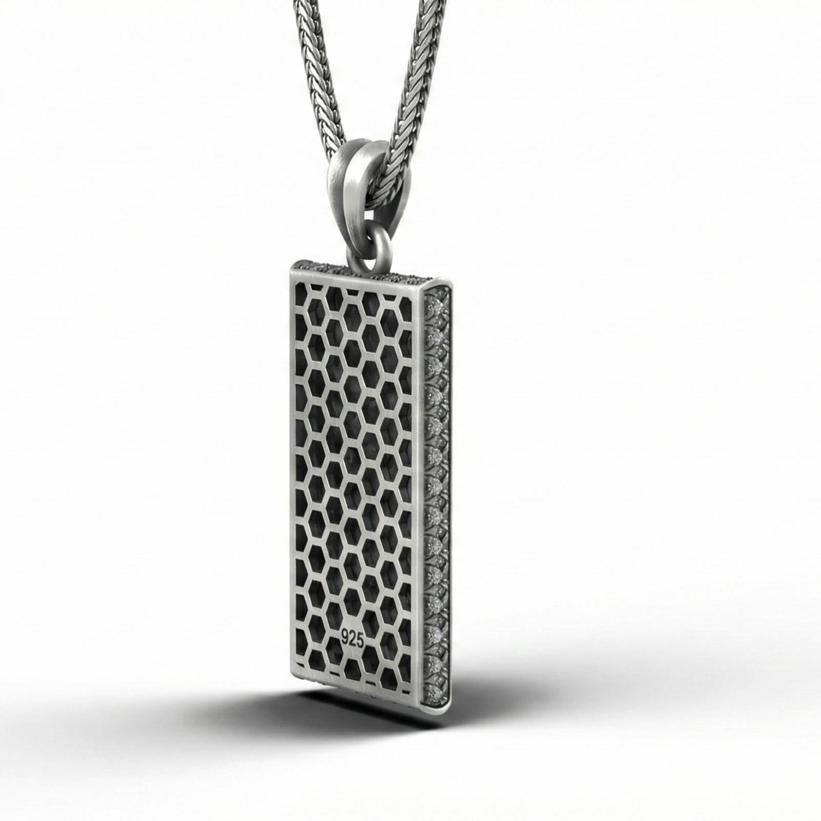 İsa Mesih Kolye Ucu, Oksitlenmiş Gümüş, Dini Takı