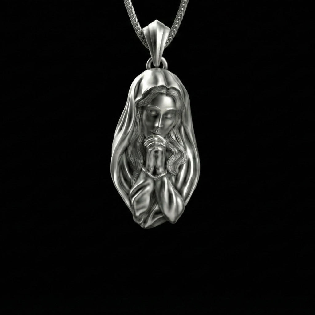 Dua Eden Meryem Ana Kolye, Oksitlenmiş Gümüş Dini Takı