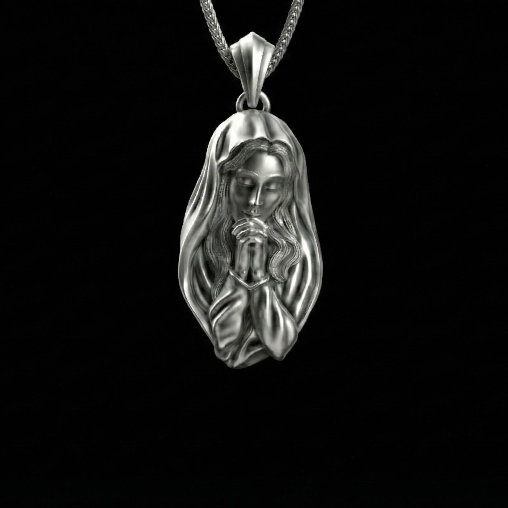 Dua Eden Meryem Ana Kolye, Oksitlenmiş Gümüş Dini Takı