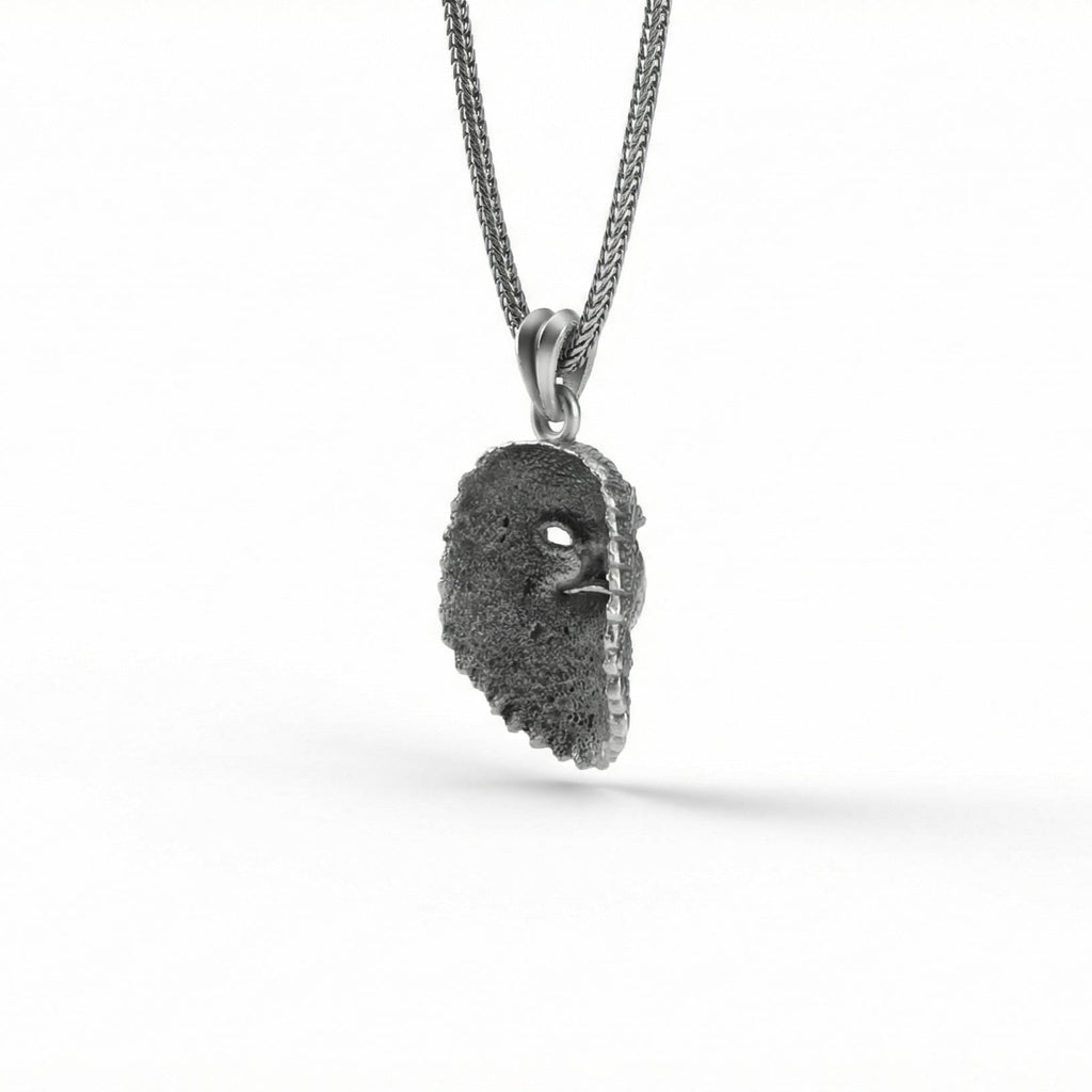 Gümüş Kartal Başlı Kolye Ucu