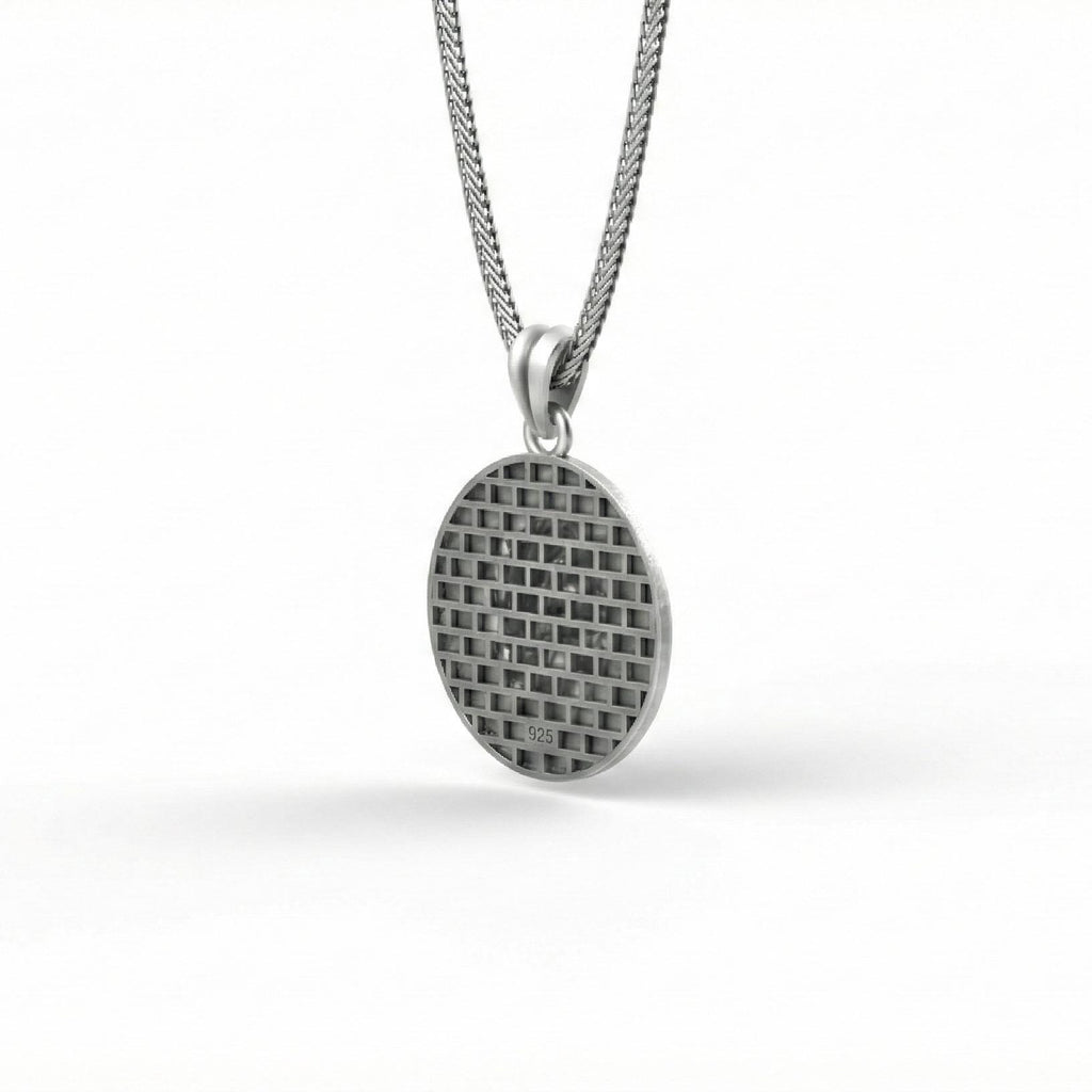 Gotik Kafatası Gümüş Korku Temalı Kolye