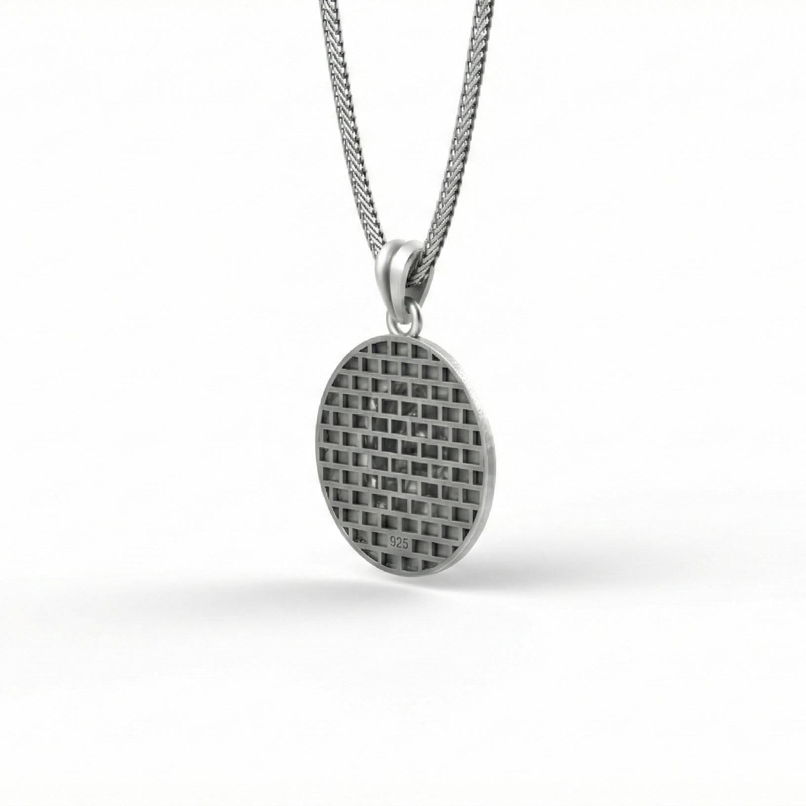 Gotik Kafatası Gümüş Korku Temalı Kolye