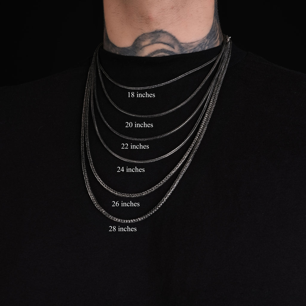 925 Ayar Gümüş Koç Kolye - Oksitli El Yapımı Gotik Kolye